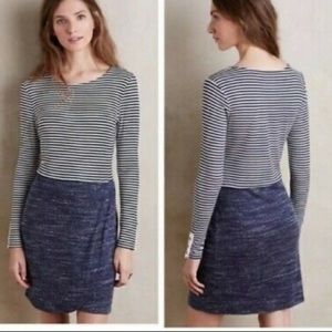 Anthropologie Dolan Stripe Knit Mixed Dress Size XSmall